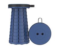 Sgabello pieghevole telescopico portatile, leggero e compatto, sedile da campeggio per attività all'aperto, barbecue, pesca, escursionismo, giardinaggio, uso interno, carico massimo, 5 confezioni