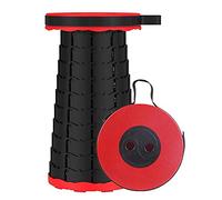 Sgabello pieghevole telescopico portatile, leggero e compatto, sedile da campeggio per attività all'aperto, barbecue, pesca, escursionismo, giardinaggio, uso interno, carico massimo, 5 confezioni