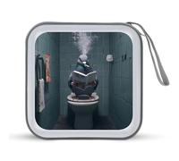 Sgabello Pigeon CD Case Holder Portatile 40 Capacità DVD Portafoglio Storage Organizer per Auto Viaggio