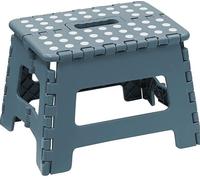 SGABELLO PLASTICA 22 CM VARI COLORI BASSO SGABELLINO PORTATILE VIAGGIO