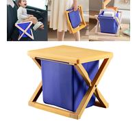 Sgabello Portaoggetti Portatile per Sedile Del Water Secchio per Interni per