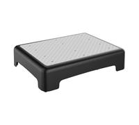 Sgabello portatile a mezzo gradino - Rialzo antiscivolo a mezzo gradino con antiscivolo | Rialzo sicuro per anziani, bagno, letto, sgabello per mobilità interno/esterno per scale e porte