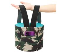 Sgabello Portatile Per Sedersi - Sgabello Lavoro Mobile - Sedile Lavoro Schiuma Indossabile Assistente Agricolo per Giardinaggio Camping Raccolto Esterni