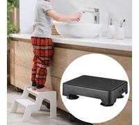 Sgabello regolabile, dispositivo di assistenza portatile per scale, piattaforma