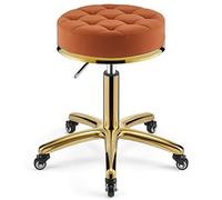 Sgabello regolabile - Sedia idraulica resistente in metallo con design ergonomico per barbiere, salone, clinica, ufficio comfort e mobilità