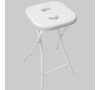 SGABELLO RICHIUDIBILE Moplen Bianco Sgabelli Doccia Durolite