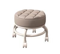 Sgabello rotolato a bassa rotolatura con ruote e comodi cuscini di spugna addensati, sgabello a pedicure basso per essere seduto per il negozio di garage per il garage di casa sport z (t) powerfully