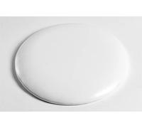 Sgabello rotondo Cuscino for sedia antiscivolo Cuscini in spugna di pelle Sedile for carte da ristorante bar for for(White,30cm)