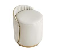 Sgabello rotondo per trucco per camera da letto, sedia da toeletta perfetta per tavoli da toeletta per ragazze, elegante e confortevole, sgabello per la decorazione della casa