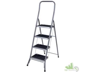 SGABELLO SCALA DOMESTICA MAX 150 KG ACCIAIO FACAL SUPER EFFE SF/4FE 4 GRADINI