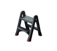 Scaletta pieghevole Rubbermaid DARK GREY/RED R034721