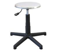 SGABELLO - sedile inox con piedini