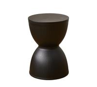 Sgabello Sgabello rotondo in plastica Sgabello basso semplice e alla moda Sgabello for cambio scarpe semplice e moderno Piccolo sgabello for la casa per Soggiorno Ingresso Ufficio ( Color : Schwarz ,