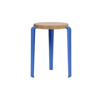 Sgabello TipToe LOU Rovere/Blu Azzurro