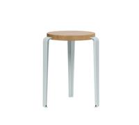 Sgabello TipToe LOU Rovere/Blu Pallido