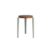 Sgabello TipToe LOU Rovere Tinto/eucalipto Grigio