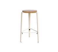 Sgabello TipToe MI LOU Rovere/Bianco Crema