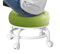 Sgabello Vanity Rolling - Sgabello Spa, Sgabello girevole | Sedia a sella girevole regolabile in altezza, sgabello girevole rotondo e confortevole migliorato per massaggio domestico Garage da giardino
