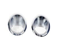 SGABFDLZ Auto Sinistro E Destro Anteriore Fendinebbia Coperchio Della Lampada Trim Fendinebbia Telaio Accessori Per N&issan Per X-TRAIL Per XTRAIL T31 2011 2012