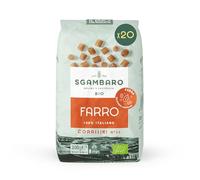 Sgambaro Pasta di Farro Selezione Bio Corallini Rigati N.32 - 20x300g Pasta Farro 100% Italiana - a Basso Contenuto di Grassi, Fonte di Fibre, Proteine e Zinco - Ideale per Diete Sane e Naturali