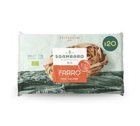 Sgambaro Pasta di Farro Selezione Bio Fettuccine N.74 - 20x250g Pasta Farro 100% Italiana - a Basso Contenuto di Grassi, Fonte di Fibre, Proteine e Zinco - Ideale per Diete Sane e Naturali