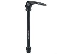 Sgancio per asse della bicicletta, 135 x 10 mm, adattatore per mozzo ruota posteriore, connessione sicura, facile installazione, nero per gli appassionati di bici