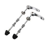 Sgancio Rapido Bici,Sgancio Rapido Per Bicicletta 2 pz Bicycle Hub Posteriore Bike Cycling Rotelle Spiedi a sgancio rapido Mountain Road Bike Bullone frontale Leva Assale Assale Strumenti for biciclet