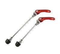 Sgancio Rapido Bici,Sgancio Rapido Per Bicicletta 2 pz Bicycle Hub Posteriore Bike Cycling Rotelle Spiedi a sgancio rapido Mountain Road Bike Bullone frontale Leva Assale Assale Strumenti for biciclet
