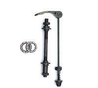 Sgancio Rapido Mtb 1 set Mtb Assale for bici Anteriore Schizzi di sgancio rapido Strumenti con cuscinetti hub da 25 mm (1/4) for parti for biciclette universali 6/7/8 Velocità(Rear quick release)