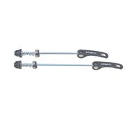 Sgancio Rapido Mtb Viti a sgancio rapido for bicicletta da strada MTB Asta in lega di alluminio V Mozzi freno Leva QR 100x135 Bici pieghevole for freno a disco Sgancio Rapido Bici(100x135 black)