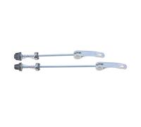 Sgancio Rapido Mtb Viti a sgancio rapido for bicicletta da strada MTB Asta in lega di alluminio V Mozzi freno Leva QR 100x135 Bici pieghevole for freno a disco Sgancio Rapido Bici(100x135 silver)