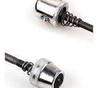 Sgancio rapido per bici da corsa - Leva in acciaio inox 17 cm 99 G compatibile con asse posteriore a sgancio rapido per bici da strada