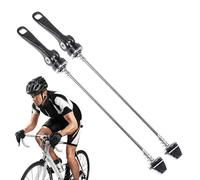 Sgancio rapido per biciclette, set di leve a sgancio rapido per anteriore e posteriore - accessori per biciclette di ricambio per bici da strada, mountain bike, riparazione in viaggio