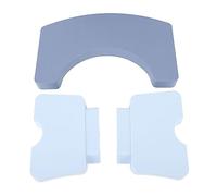 Sgatty vasino con toilette pieghevole PP portatile Scool da vasino per vasino per regali salutari Viaggiate Durevole design compatto leggero per il bagno per la casa e l'uso di (Blu)
