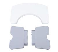Sgatty vasino con toilette pieghevole PP portatile Scool da vasino per vasino per regali salutari Viaggiate Durevole design compatto leggero per il bagno per la casa e l'uso di (Bianco)