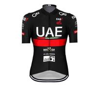 SGCIKER 2024 Uomo World Tour PRO Team UAE Maglia da Ciclismo, Manica Corta Traspirante Camicia da Ciclismo MTB Abbigliamento da Bicicletta Camicia (2XL)