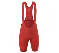 SGCIKER qualità Rosso Senza Cuciture a Tinta Unita Professionale Road Bike Cycling Bib Shorts per Uomini Spugne Paddad (XL)