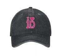 SGDHJCFCV Amo Il Berretto da Baseball 1D Quelli Direzioni Caccia Camping Montato Retro Trucker Cappello Uomo Adulto Vintage Cappellini da Baseball a Prova di Sole