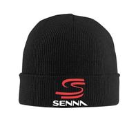SGDHJCFCV Ayrton Senna Imprimé Bonnet Chapeaux Hommes Femmes Tendance En Plein Air Crânes Bonnets Automne Hiver Motif Chaud Tête Wrap Caps