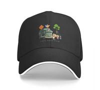 SGDHJCFCV Collage d’Images du Camion Le Plus Cool de la Ville Casquette de Baseball Marque de Luxe Casquette de camionneur Casquette de Luxe Designer Homme Femmes