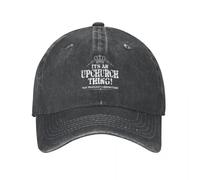 SGDHJCFCV È Una Cosa Upchurch! Non capiresti! DesignCap Cappello da Cowboy Cappello da Spiaggia Inverno da Ragazza Uomo