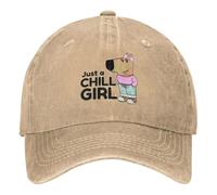 SGDHJCFCV Je ne Suis qu’Un gars Chill Meme Casquette de Baseball Femme Mâle Design Trucker Chapeau D’été Mode Sports De Plein Air Snapback Casquette