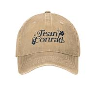 SGDHJCFCV Team Conrad The Summer I Turned Pretty Casual Baseball cap Summer Trucker Hat Breathable Women Men Classic Baseball Caps