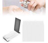 SGERUFZ 100 Pezzi Carta per Test Profumo Aromaterapia Strumento per Testare Profumi e Oli Essenziali (per Profumo e Olio Essenziale)