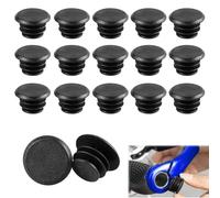 SGERUFZ 15 Pezzi Tappi Manubrio, Bike Manubrio Bar End Tappi, per Bicicletta Tappi Terminali in Plastica per Bici da Strada Mountain Bike, Accessori di Ricambio per Biciclette, manubrio bmx
