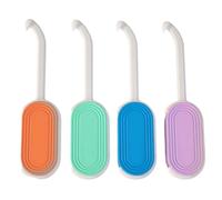 SGERUFZ 4 Pezzi 2-in-1 Strumento per Rimozione di Allineatori Dentali, Estrattore per Apparecchi Invisibili con Chewies Invisalign