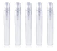SGERUFZ 5 Confezioni Portable Mini Spray Bottles Refillable Perfume Bottles Travel Size Empty Bottle Containers Spray Boxes Dispenser for Perfume Make up Remover (10ml)