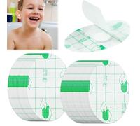 SGERUFZ 60 Pezzi Adesivi per Orecchie Impermeabili per Bambini Adulti, Impermeabile di Protezione Dell'orecchio Monouso, Tappi Orecchie Piscina