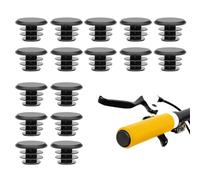 SGERUFZ 8 coppie di tappi in gomma per manubri, tappi per manubri di biciclette, tappi per manubri, accessori per biciclette, pezzi di ricambio per biciclette da strada, mountain bike e ruote piccole