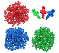 SGERUFZ 90pcs Spruzzatori Rifrazione Giardino Irrigazione A Goccia Micro Gocciolatori Ugelli Micro Spray Per Prato Da Giardino Spruzzatore Microirrigatore Per Sistemi Di Irrigazione(90/180/360Gradi)
